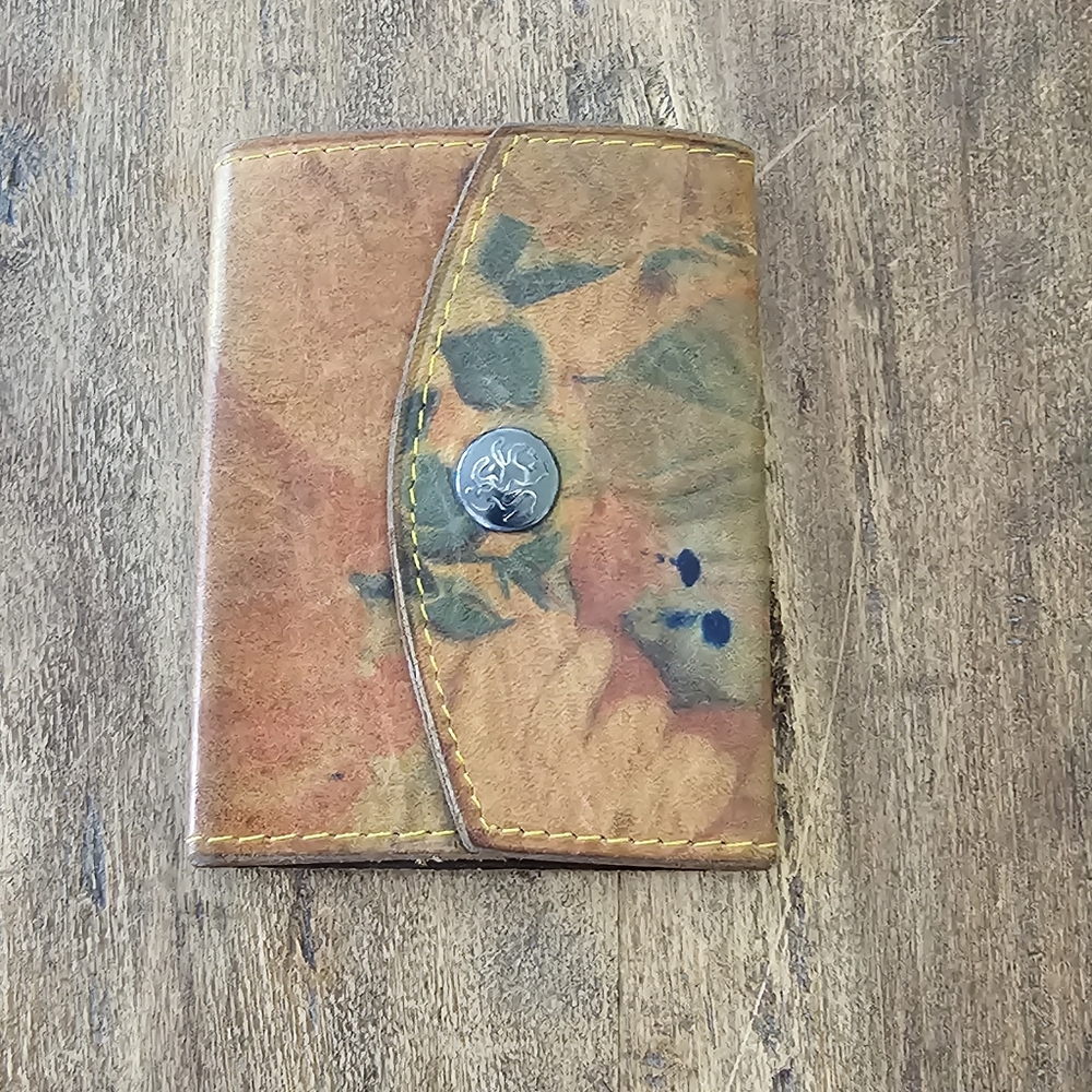 Argentinian leather key wallet / key case trifold bought in Agentina.
